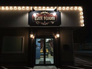 Exit room